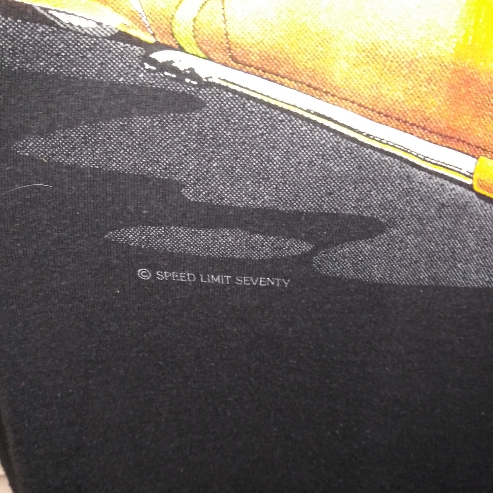 Vintage Speed Limit Seventy Black Single Stitch, Pacific Drive-In Graphic Tee - Picture 6 of 12